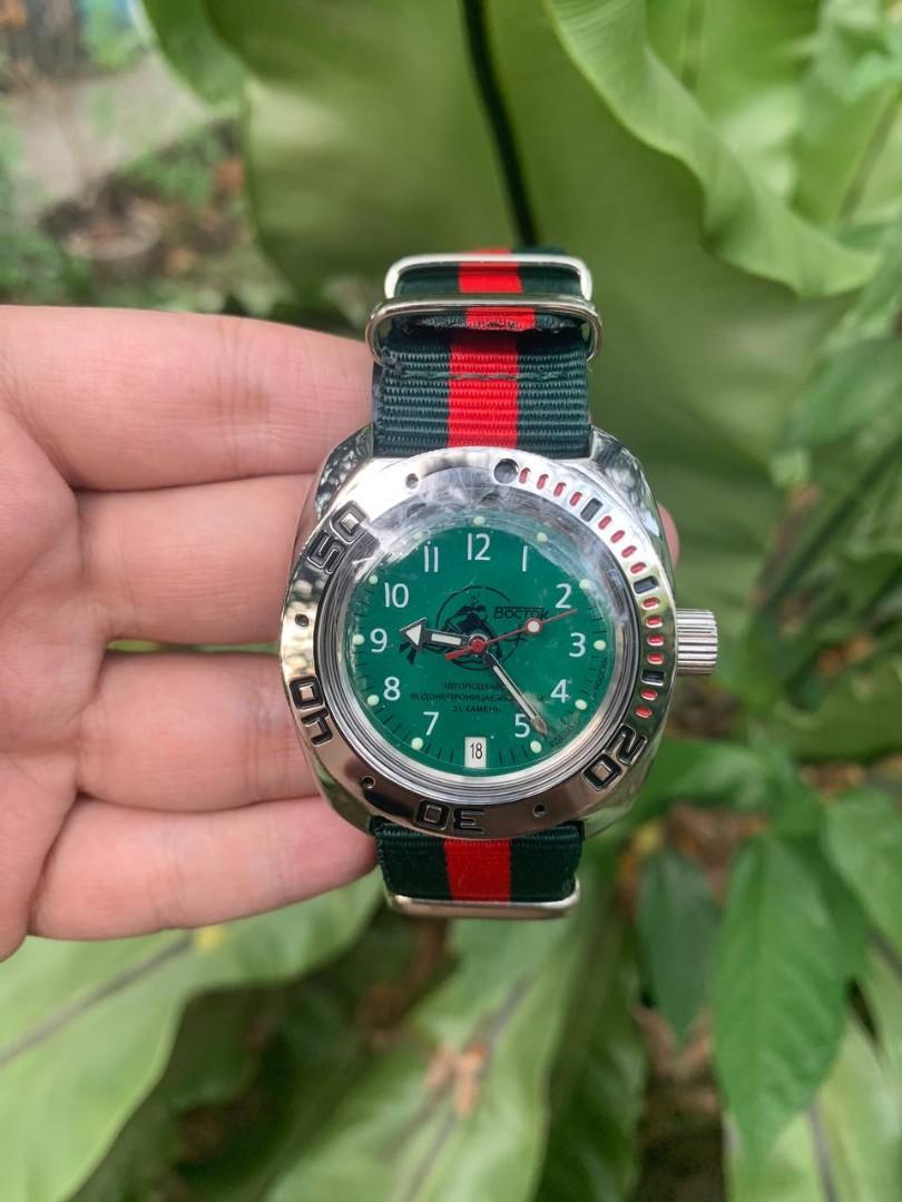 Vostok Amphibia Scuba Dude 710386n Men s Fashion Watches
