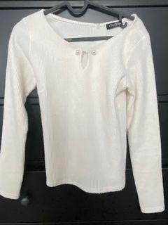 White Pearl Sweater
