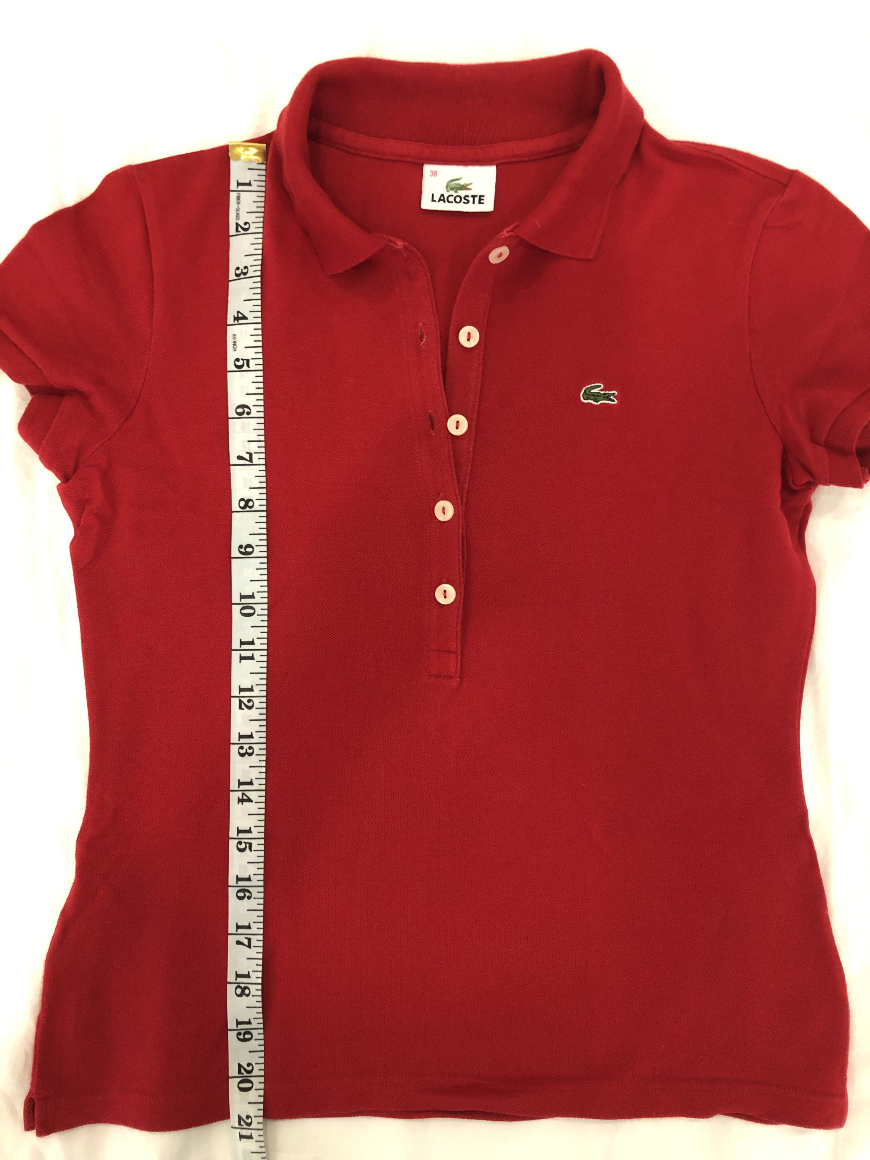 Lacoste women Size M, Women's Fashion, Tops, Shirts on Carousell