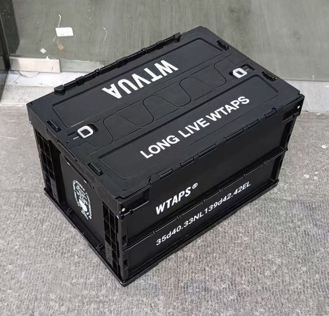 WTAPS BOX CRATE STACKABLE CONTAINER WAREHOUSE STORAGE