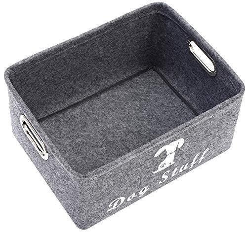 Metal dog store toy box