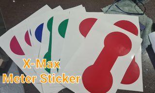 Yamaha X-Max Meter Sticker