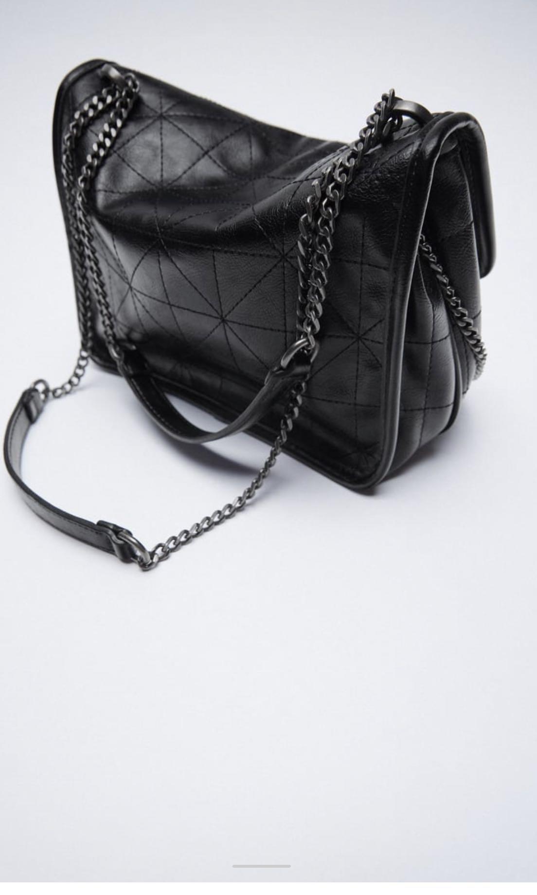 Zara Rocker Soft Crossbody Wallet Bag, Women's Fashion, Bags & Wallets