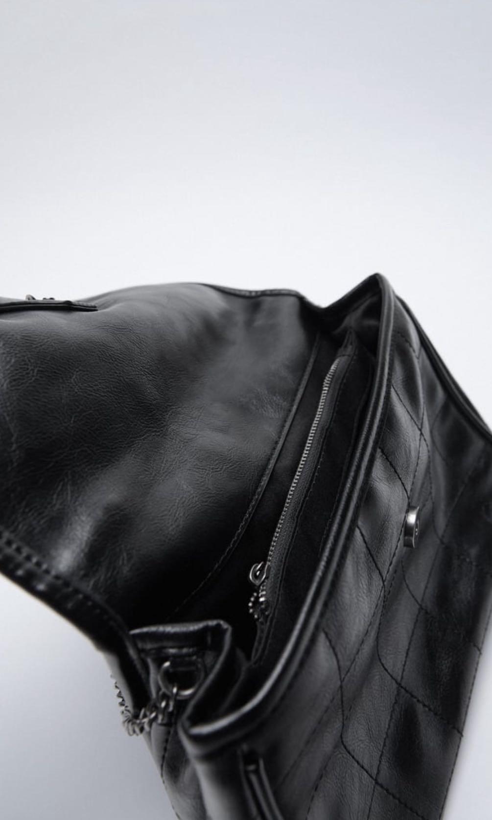 Zara Rocker Soft Crossbody Wallet Bag, Women's Fashion, Bags & Wallets