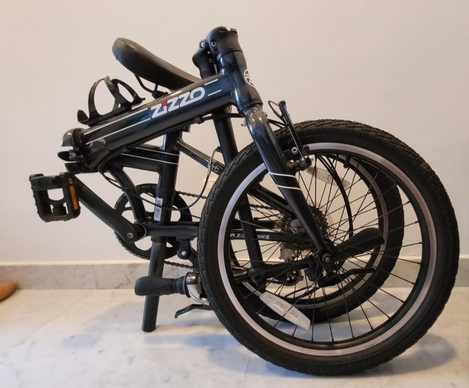 EuroMini Zizzo Urbano 20 inch 8 Speed Folding Bicycle Foldie