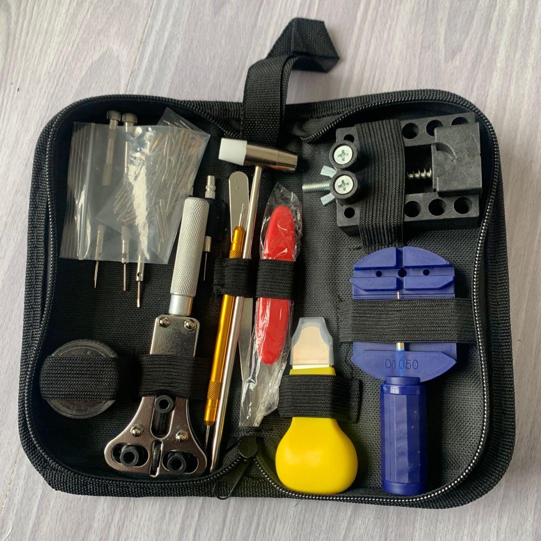 147 Pcs Watch Repair Tools Kit Precision Opener Tool Set with Cover Case