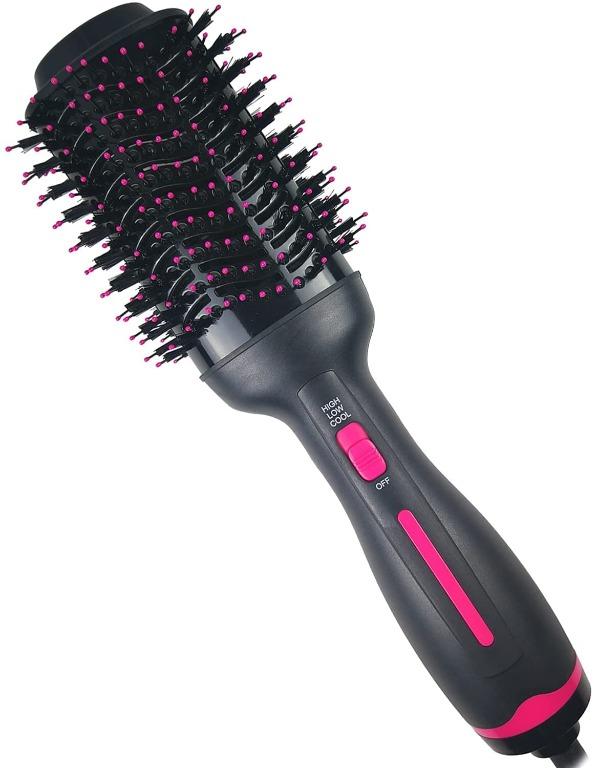 Electric hair drying brush outlet