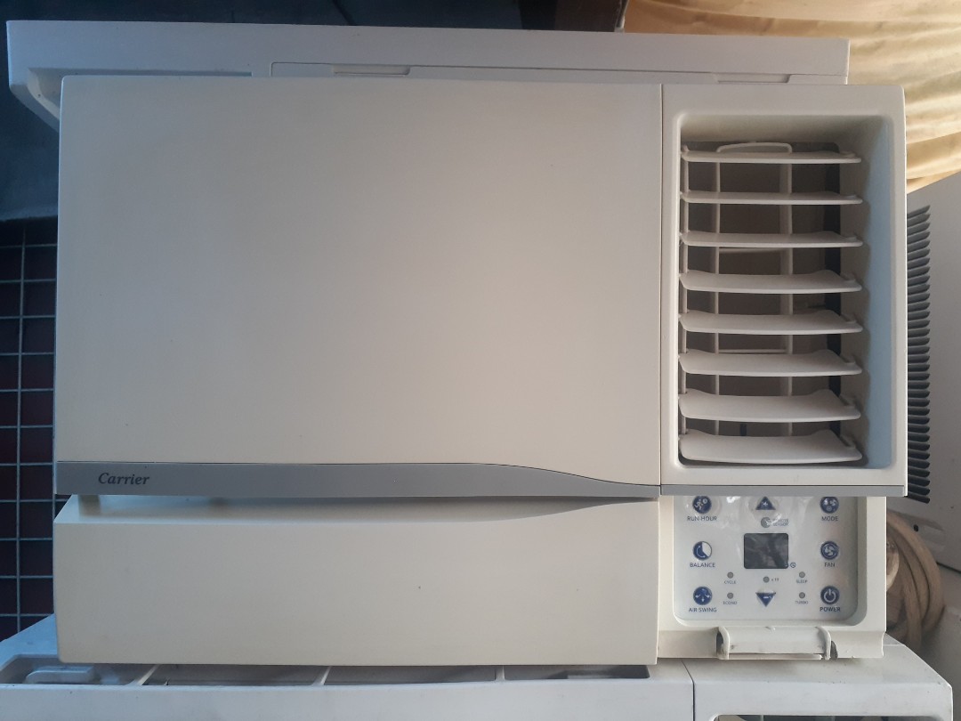 1HP CARRIER ICOOL SERIES NO ISSUES GOOD CONDITION MALAKAS MAGLAMIG TV Home Appliances Air Conditioning and Heating on Carousell