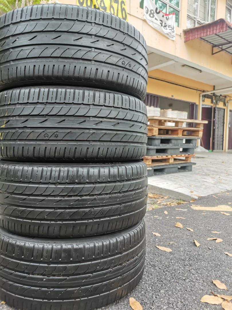 225/40/18 225/45R18 DUNLOP FORMULA D USED TYRE TAYAR SEKEN, Auto ...
