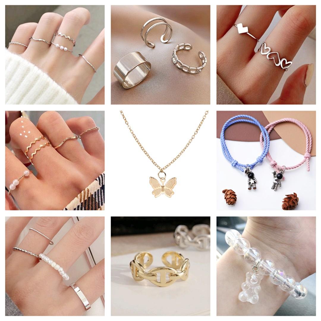 Cute rings and deals necklaces