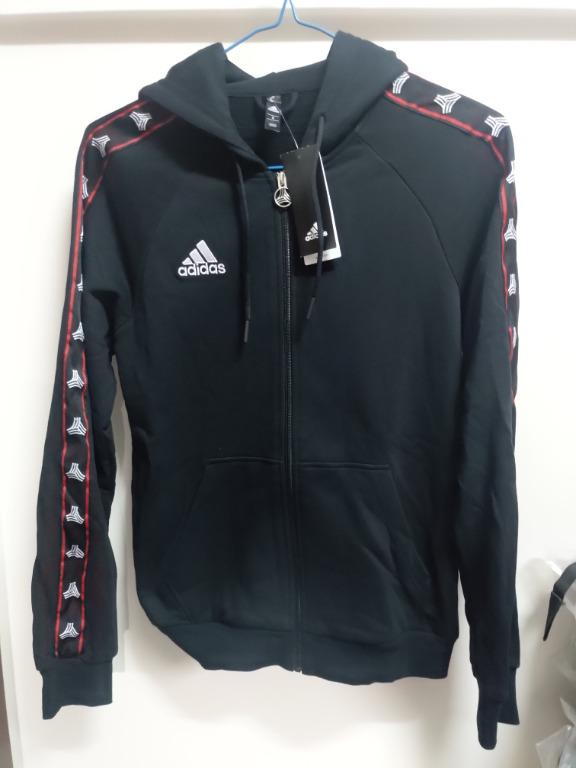 ADIDAS TAN TAPE HEAVY HOODIE TAN HEAVY TRAINING FOOTBALL SOCCER