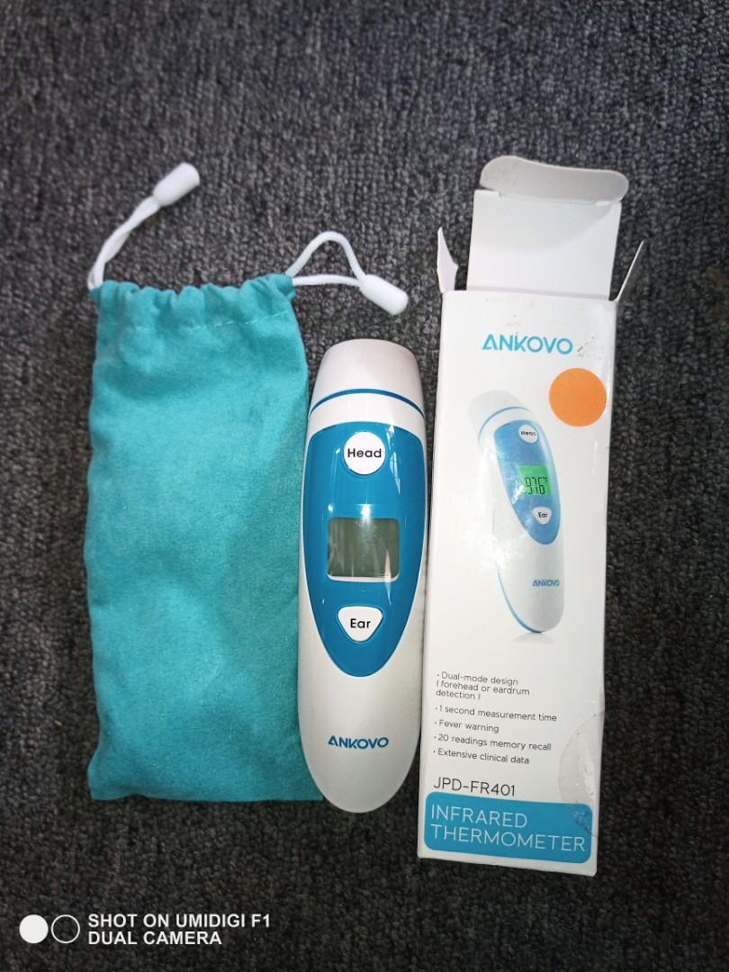 ANKOVO Thermometer for Fever - Forehead and Ear