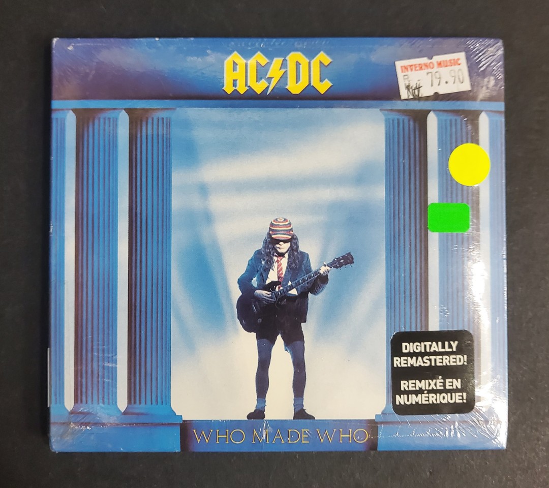 Ac Dc Who Made Who Cd Music Media Cd S Dvd S Other Media On Carousell