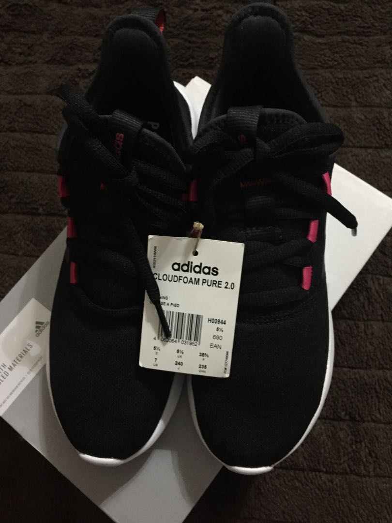 Cloudfoam pure black pink sales