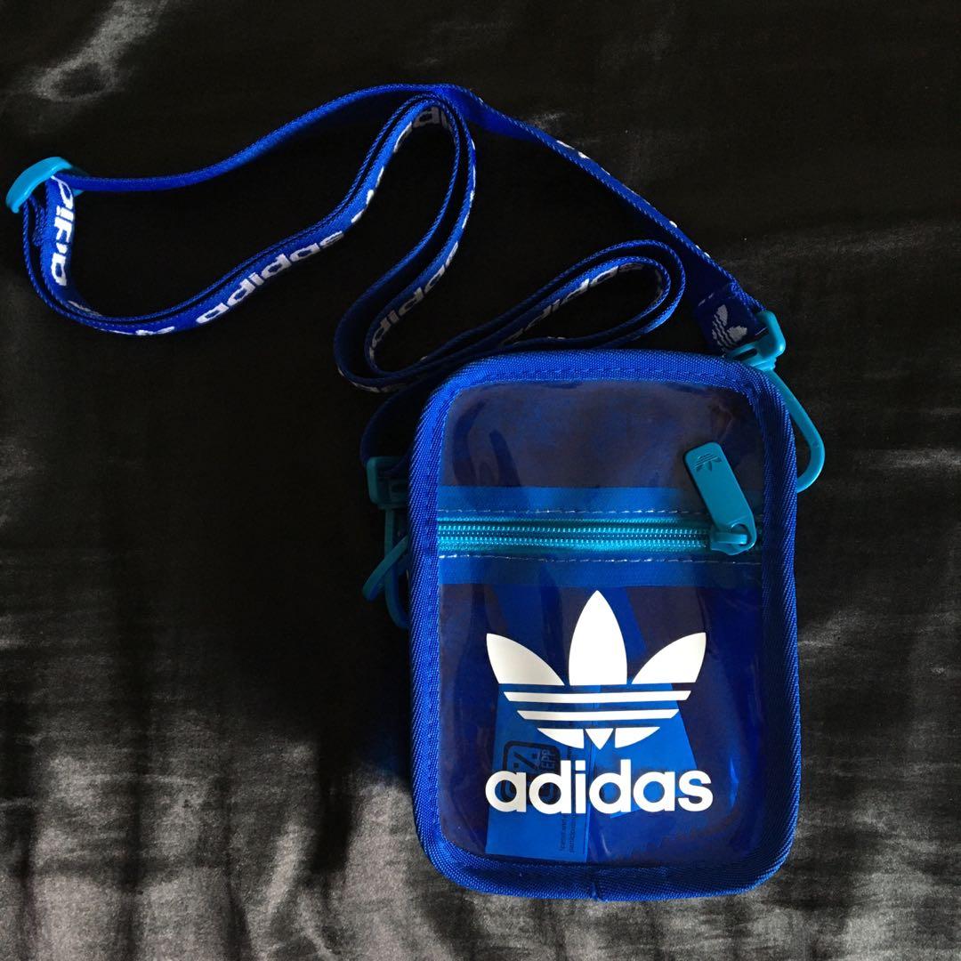 Adidas Originals Festival Bag Transparent Blue