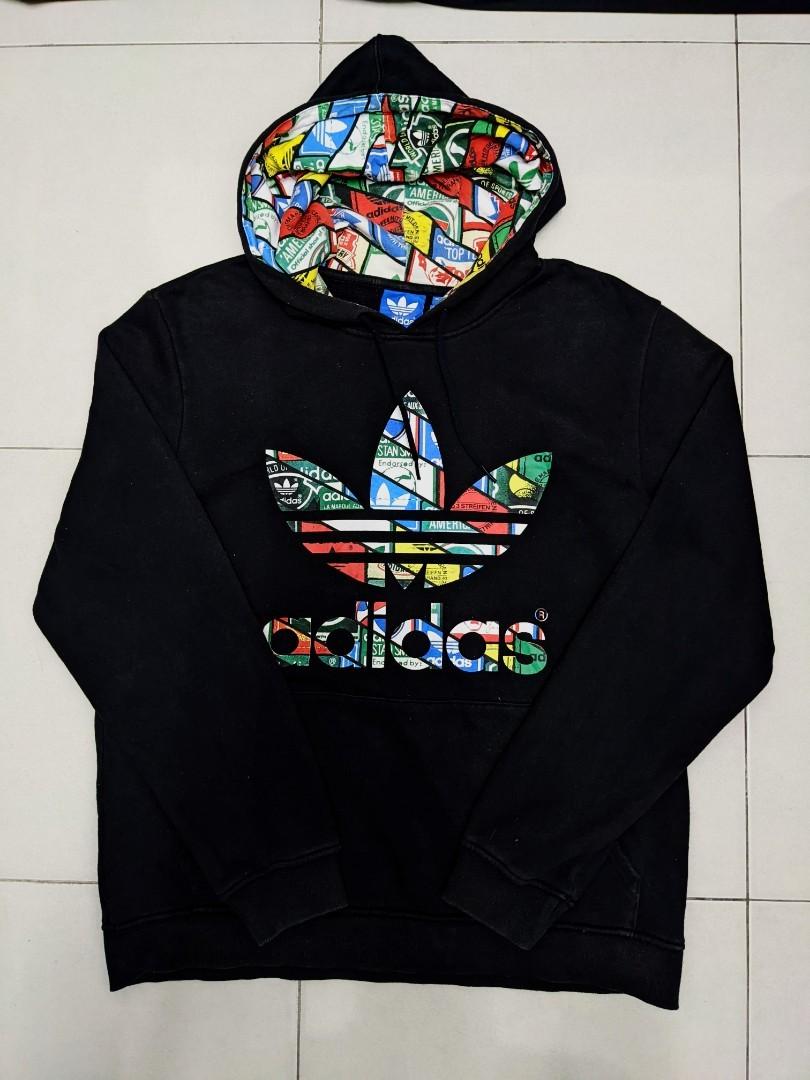 Adidas Treefoil Multicolor Hoodie