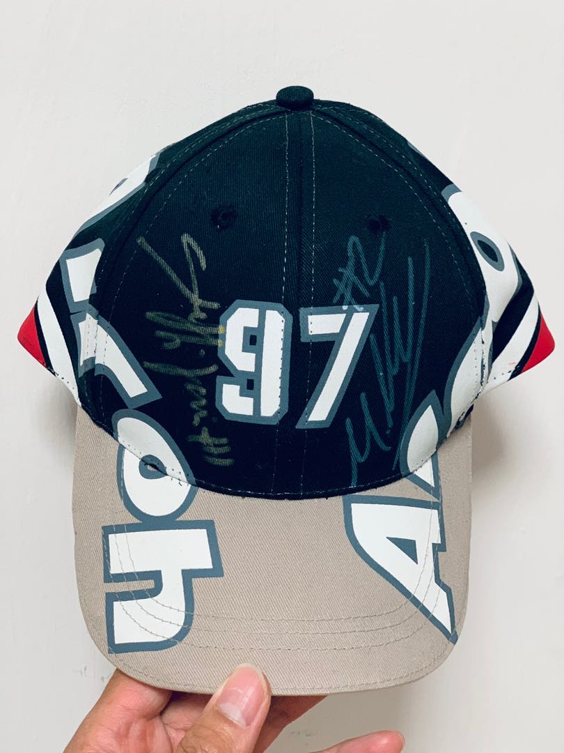 Airoh 97 signed cap, Men's Fashion, Watches \u0026 Accessories, Caps \u0026 Hats on  Carousell