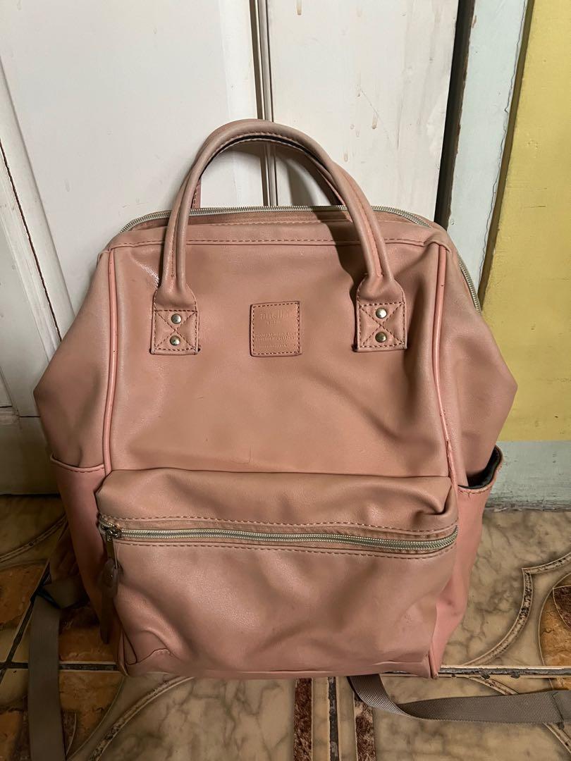 Anello leather pink LARGE authentic