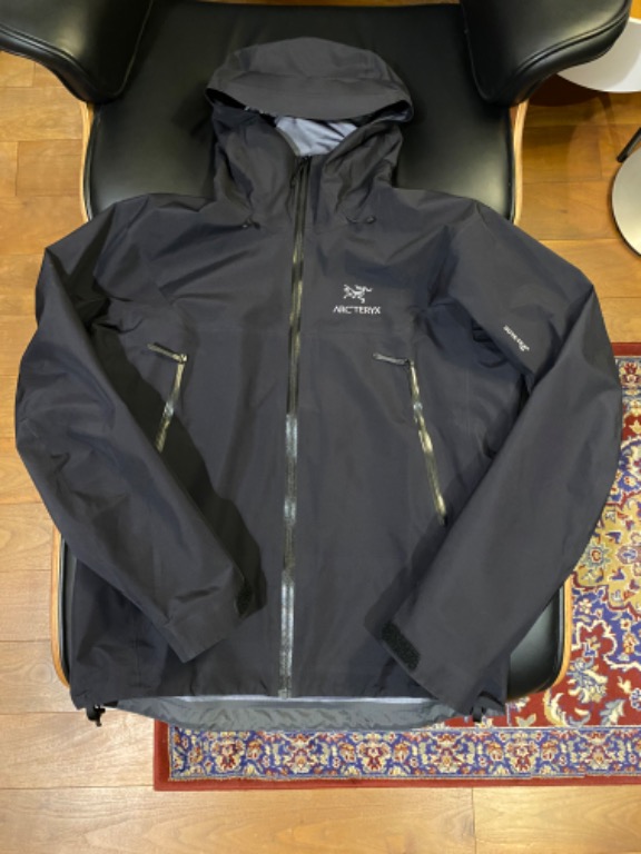 Arc'teryx Beta LT men jacket black Medium, 男裝, 外套及戶外衣服