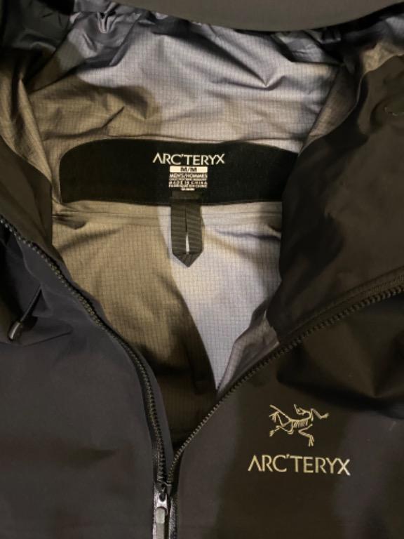 Arc'teryx Beta LT men jacket black Medium, 男裝, 外套及戶外衣服