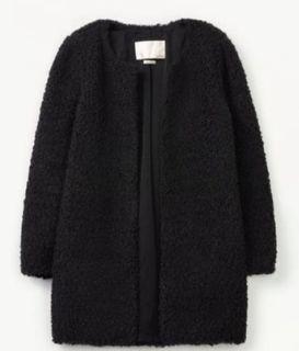 Aritzia Wilfred black Laboratoire coat