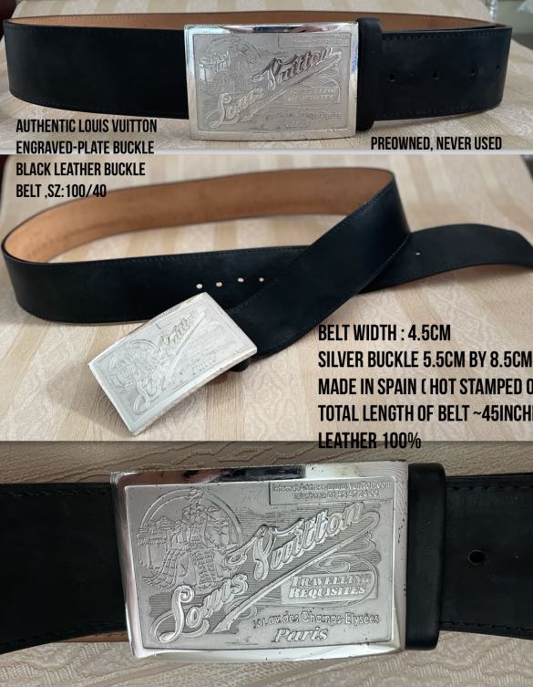 louis vuitton belt made in spain