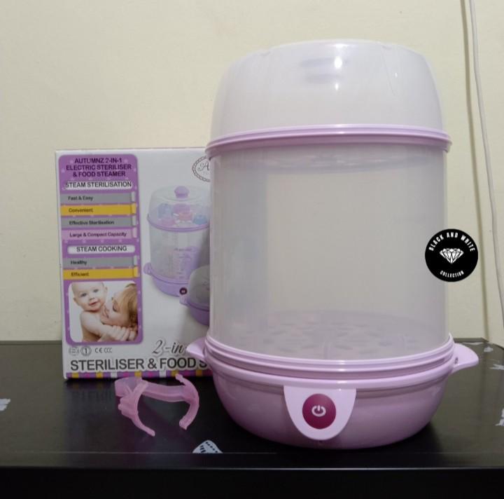 AUTUMNZ 2in1 ELECTRIC STERILISER FOOD STEAMER, Bayi Anak