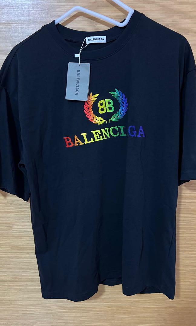 balenciaga rainbow t shirt