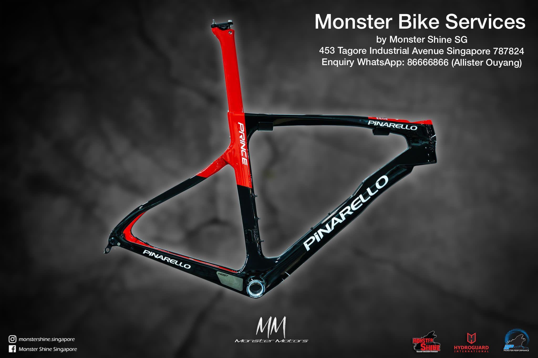 Mountain bike frame respray discount