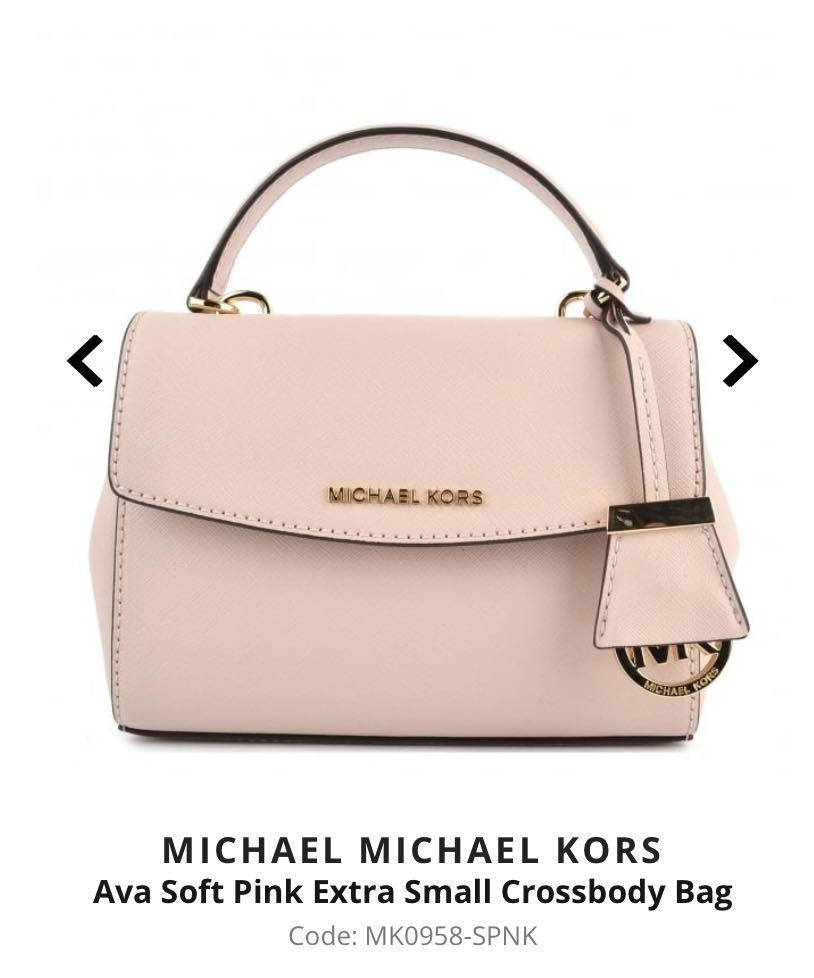 Michael Kors Mini Ava in Baby Pink Luxury Bags  Wallets on Carousell