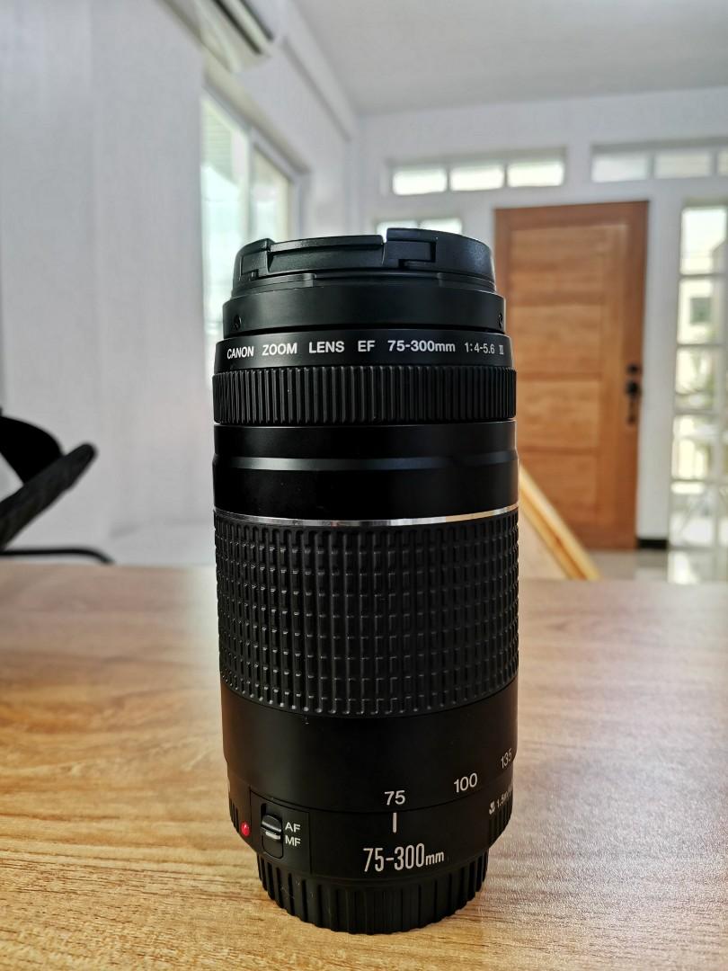 Canon 75 300mm Telephoto Lens Photography Lens Kits On Carousell