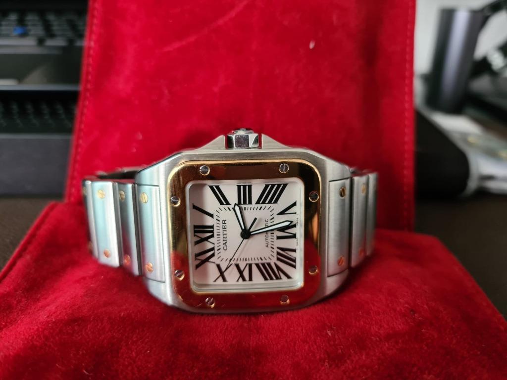 Cartier santos 100 xl steel bracelet outlet