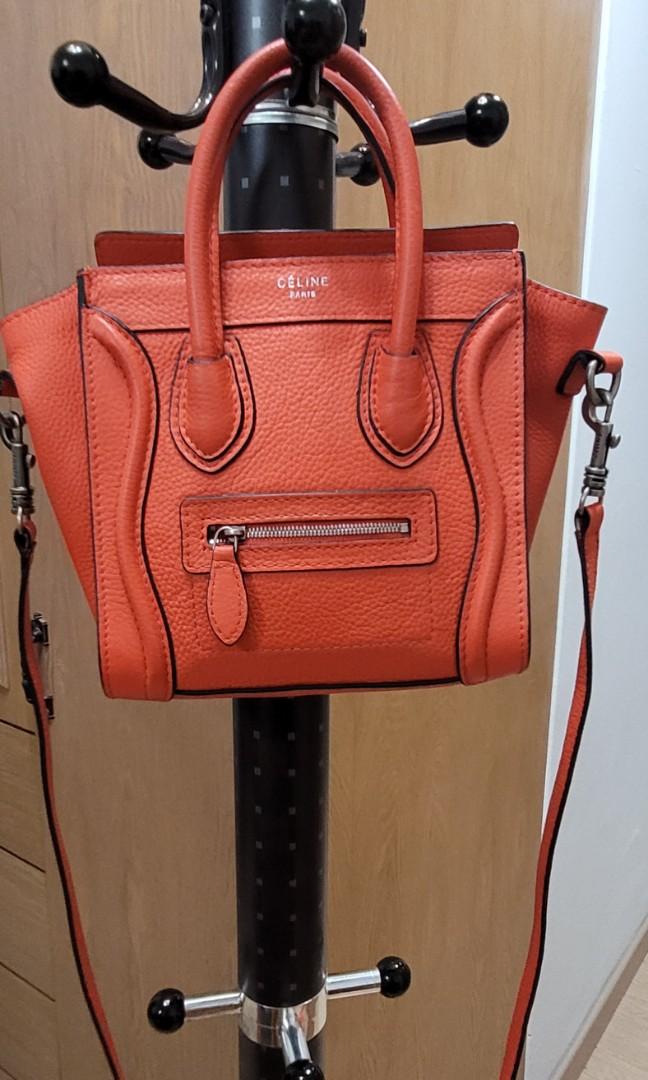 Orange celine bag on sale