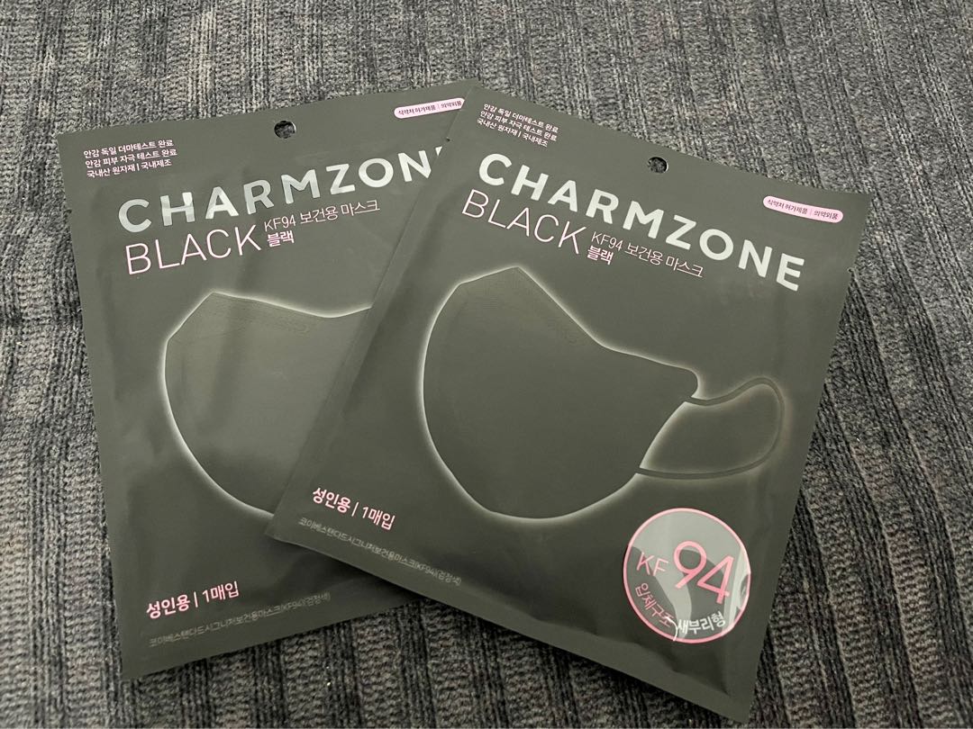 Charmzone KF94 Korean Mask, Health & Nutrition, Medical Supplies & Tools on Carousell