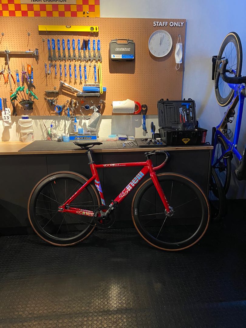 お買得☆美品☆CINELLI VIGORELLI SHARK 52サイズ 完成車 お買得☆