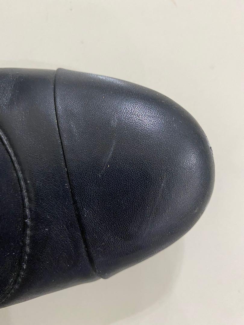Clarks Neenah Garden Black Leather Size UK6 Women s Fashion