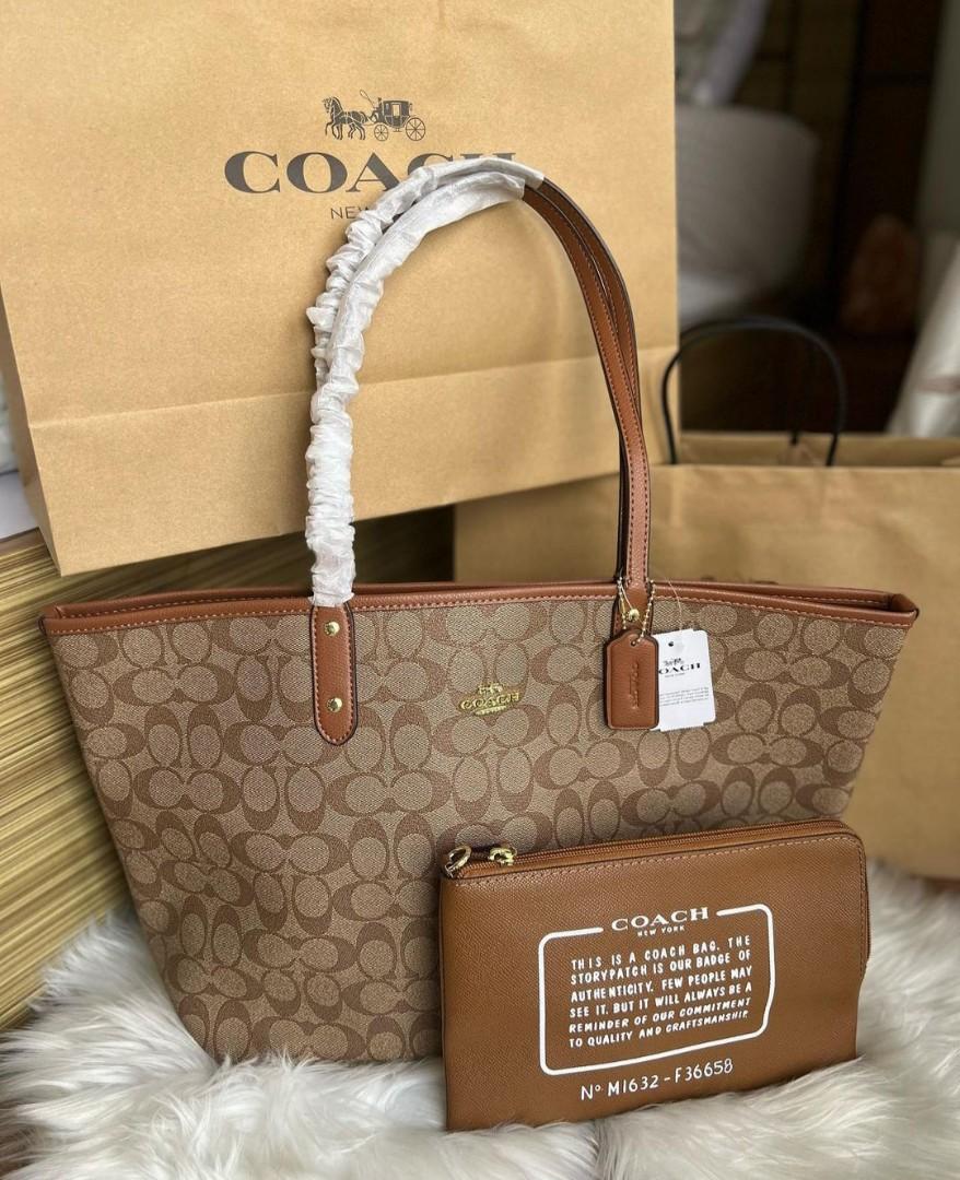 Tote reversible coach best sale