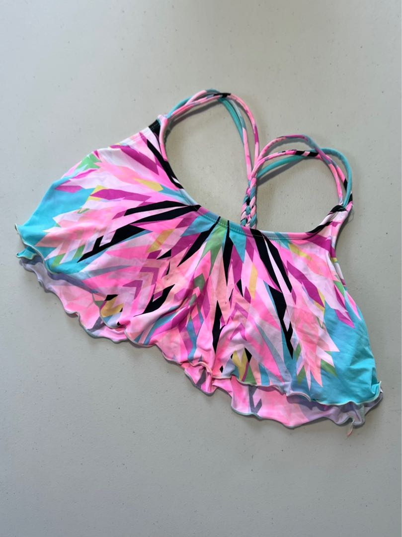 colorful swimsuit top only, Women's Fashion, Swimwear, Bikinis