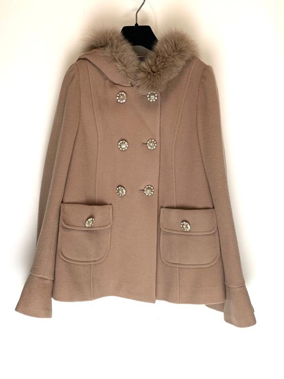 Cynthia rowley hooded blazer sales