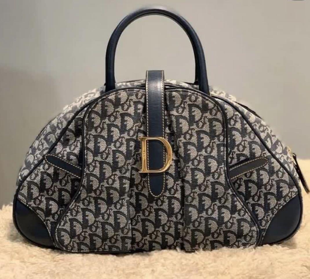 Dior Trotter Double Saddle Bowler Bag (Category: Luxury Bags & Wallets) located in Makati City. Submitted by pattyb1 (Listing ID 1138370177, Image 1). Description: 8/10 preowned .