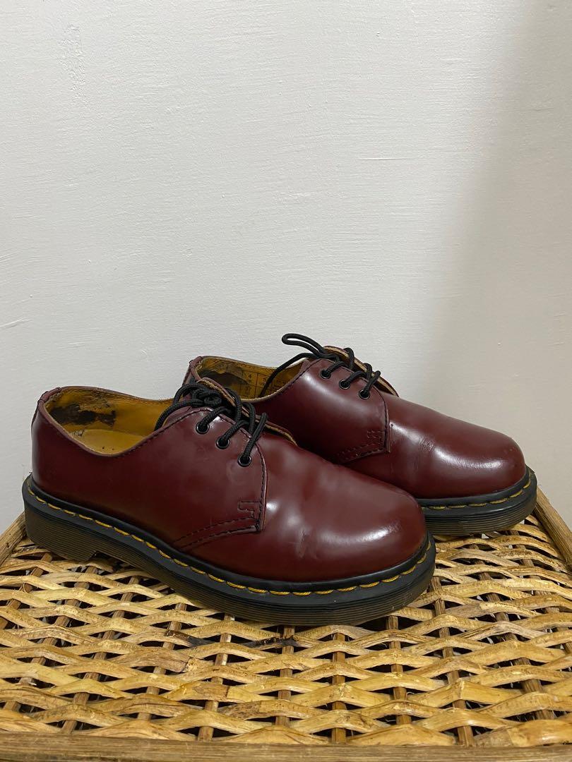 Dr. Martens 1461 Cherry Red, Men's Fashion, Footwear, Casual Shoes on ...