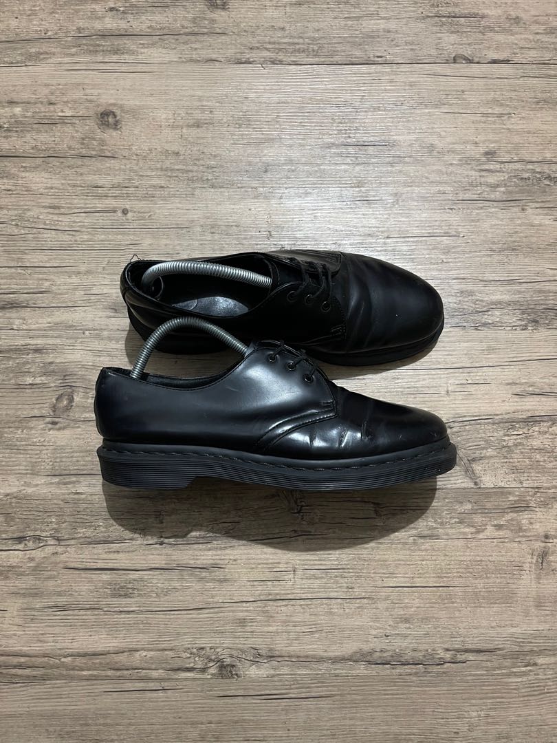 Dr martens 1461 mono, Fesyen Pria, Sepatu , Sepatu Formal di Carousell