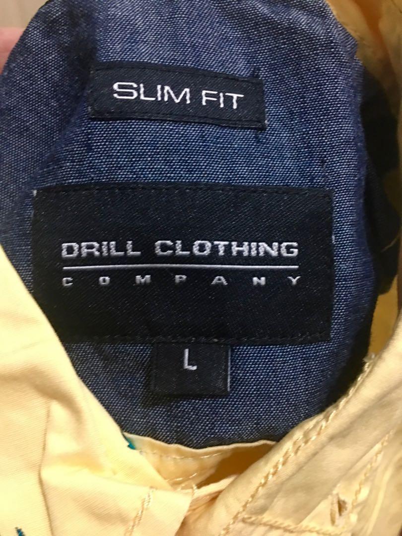 Drill Clothing Co Men s Button Down Shirt Men s Fashion Coats