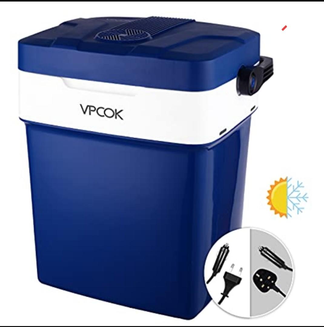 Electric Cool Box, VPCOK Cooler Box Large 29 Litre Car Cooler Box 12v