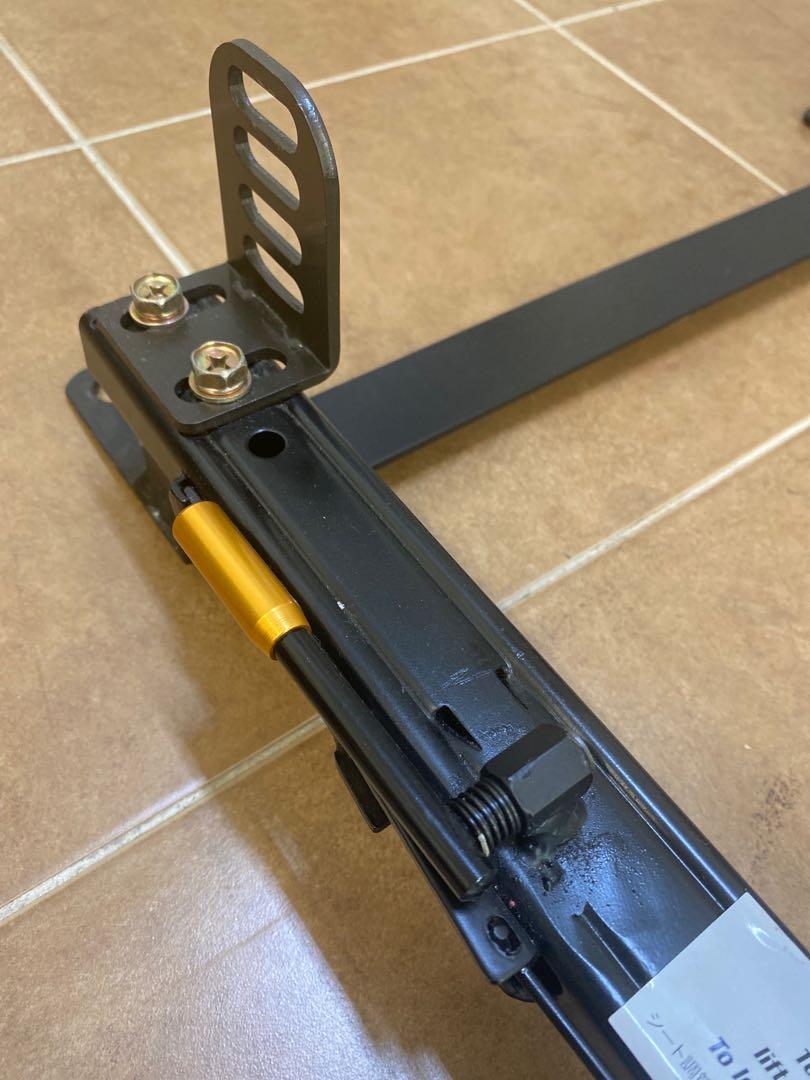 Evo X 10 Miki bucket seat rails lancer ex cz4a cy4a, Car Accessories