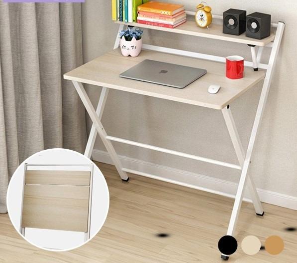 Foldable Table Computer Desk Study Computer Movable Tables *No Assembly