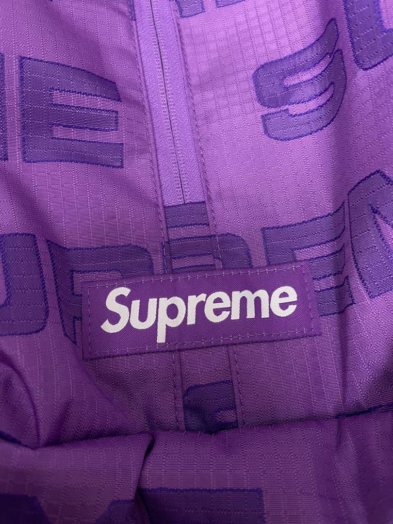Supreme Backpack Purple 21FW 