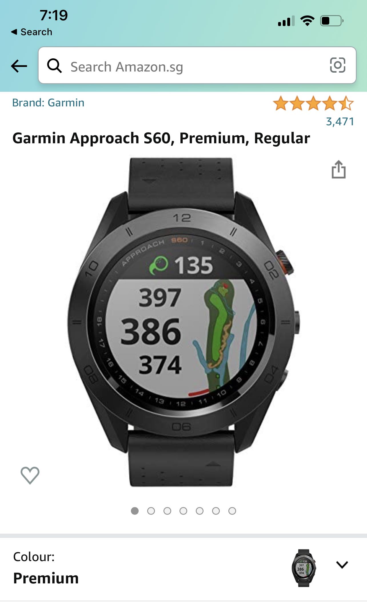 Garmin s60 and CT 10 shot tracker, Sports Equipment, Sports & Games
