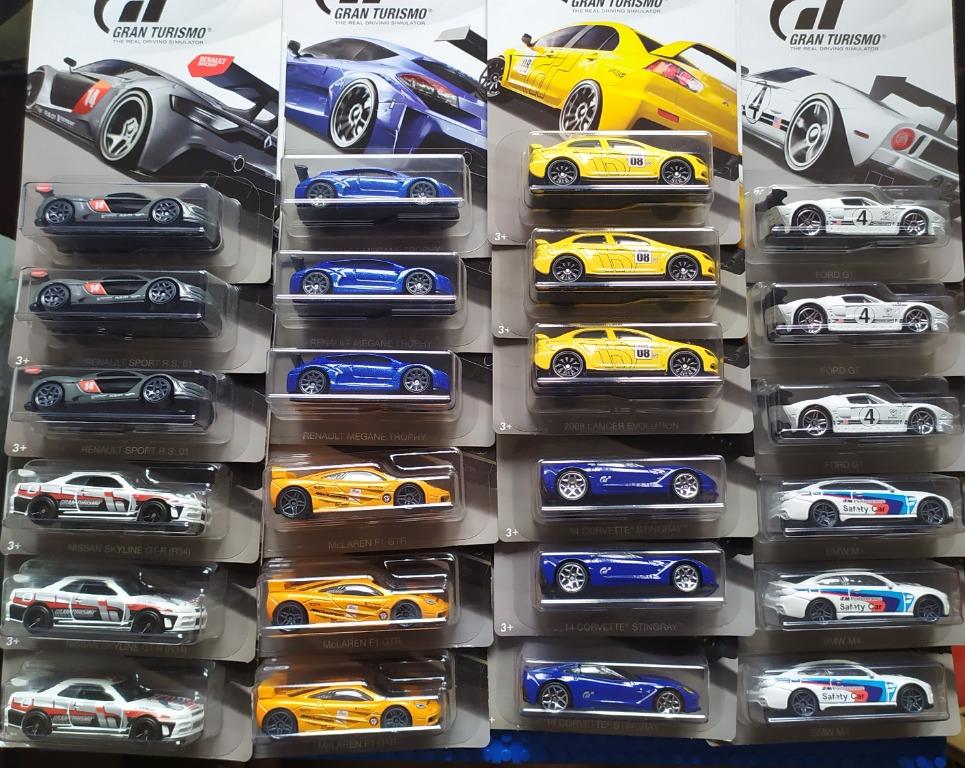 GT GRAN TURISMO case 24pcs HOT WHEELS BMW NISSAN SKYLINE
