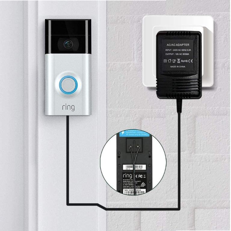 H2103 18V 800MA Transformer, AC Power Supply Compatible with Ring